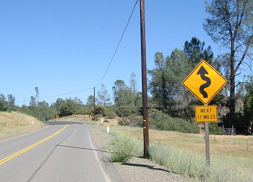 Morgan Valley Rd./Lake Berryessa Rd. Out Of The Town Of Lower Lake