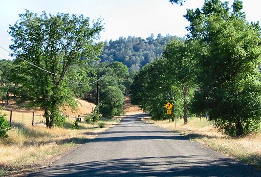 Morgan Valley Rd./Lake Berryessa Rd. Out Of The Town Of Lower Lake