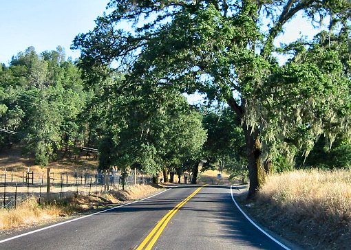 Lake Berryessa Rd.