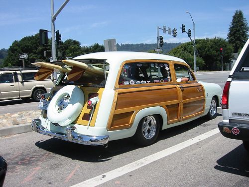 One of the Woody's From The Woody's on The Wharf Display
