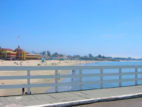Beach View From The Wharf
