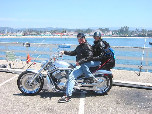 Mrs. C. and I On The Wharf