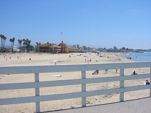 View of the Beach From The Wharf