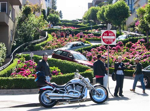 At the Bottom of Lombard Street