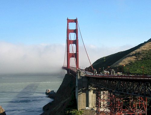 Golden Gate From North Side