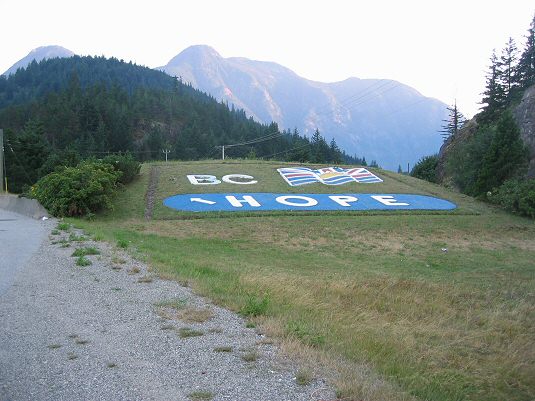 The Road To Hope, BC