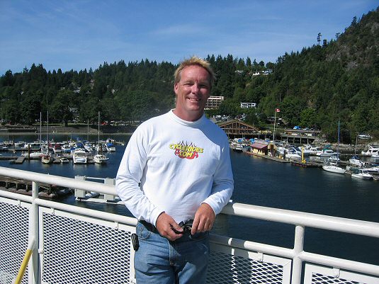 Mr. C on the Ferry