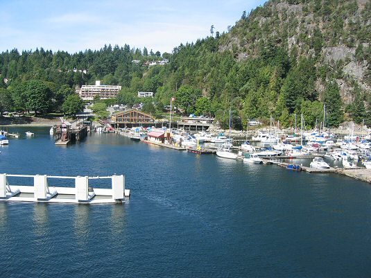 The View of Horseshoe Bay From the Ferry