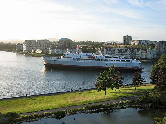 The Ferry Leaving Victoria