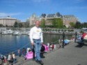 Mr. C. in a Tourist Pose