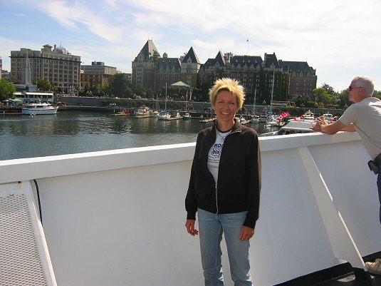 Mrs. C. in a Tourist Shot