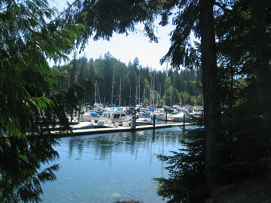 Pleasant Harbor Marina in Washington