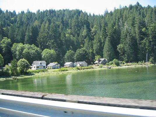 Off Hwy. 101 in Washington