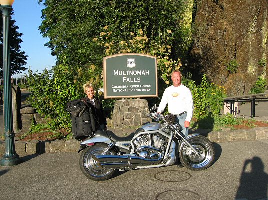 Mrs. C. and I in Tourist Pose