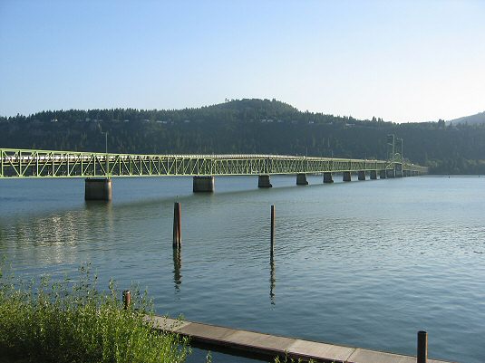 Bridge From Hood River To Washington