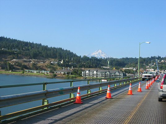 Mt. Hood in Background