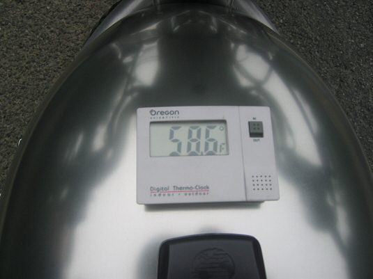 Temperature at Coast