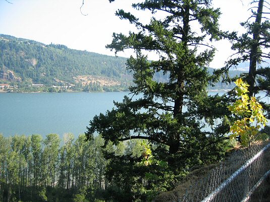 View of Columbia from Historic Columbia Gorge Hotel