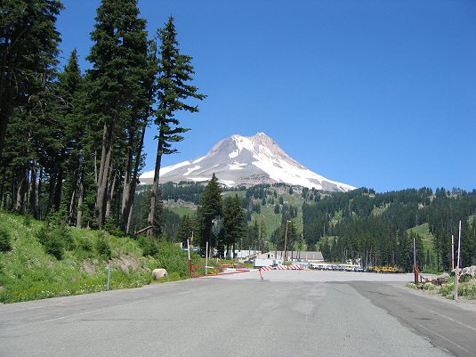 Road To Mt. Hood Ski Area