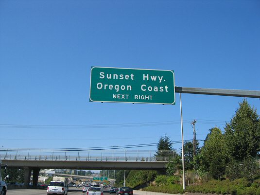 On The Way To The Oregon Coast