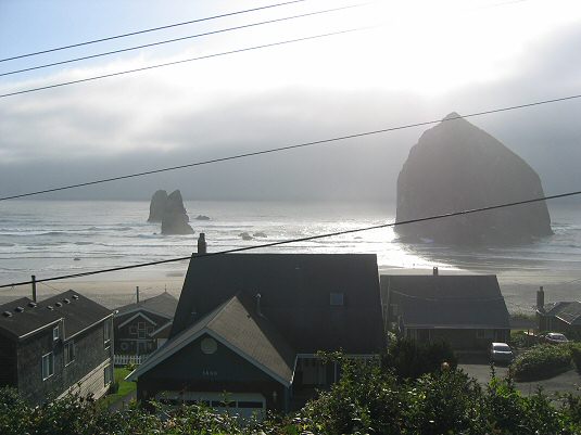 Foggy Oregon Coast