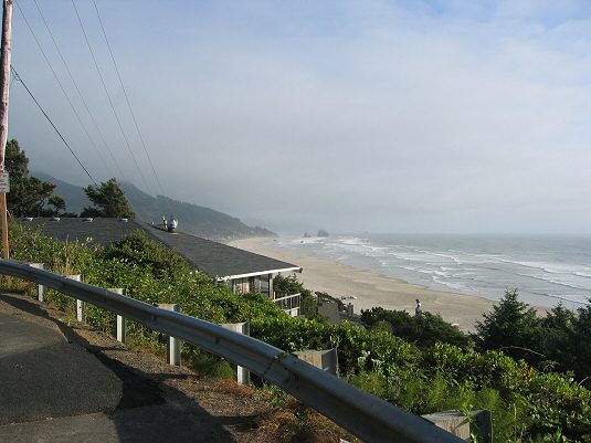 Foggy Oregon Coast
