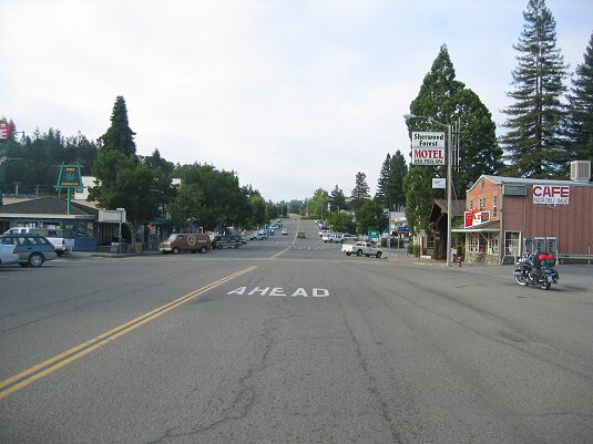 Leaving Garberville, CA