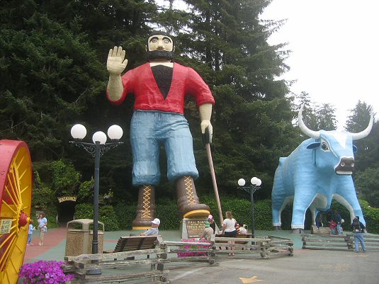 Paul Bunyan at the Trees of Mystery