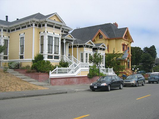 One Of The Many Victorian Homes In Eureka