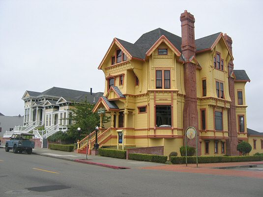 One Of The Many Victorian Homes In Eureka