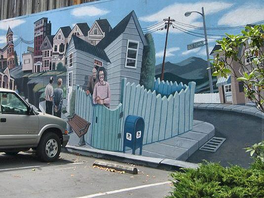 One of Many Murals