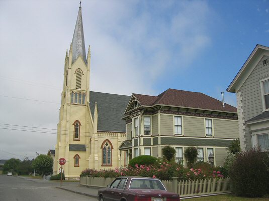 Victorian Church in Ferndale