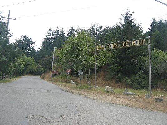 The Start Of Mattole Road 