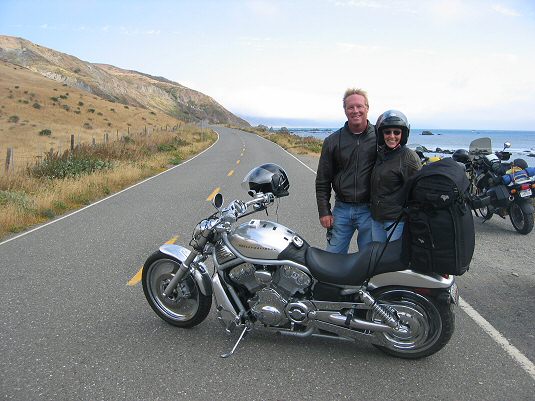 Photo Op In Middle of The Road. No Traffic.