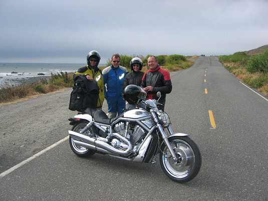 Photo Op In Middle of The Road. No Traffic.