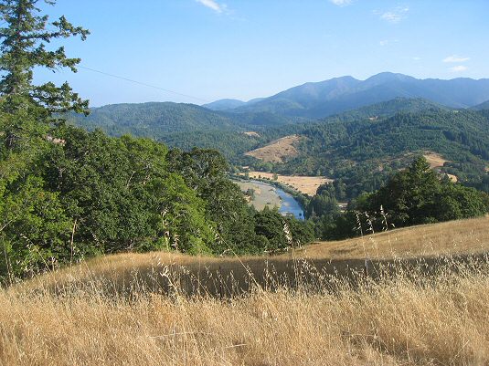 View of Mattole River