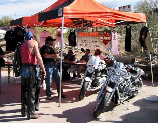 Exhibitors from Grand Canyon Harley