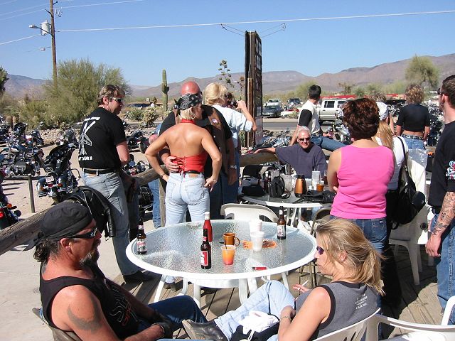 Riders kicking back