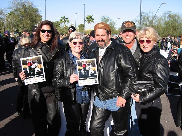 Riders With Autographed Matt Williams Picture