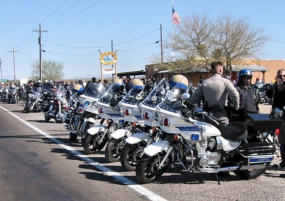Our Escorts On The Ride