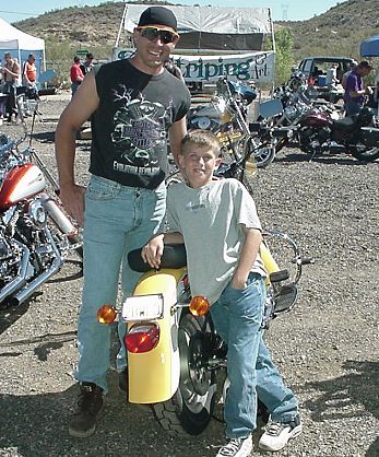 Steve and Michael Made The Ride to Rock Springs