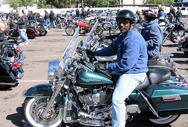 Nice bike big guy!