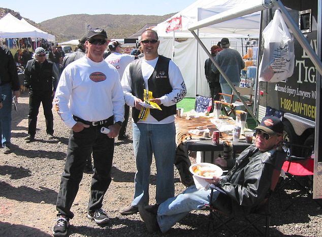 The Law Tigers booth