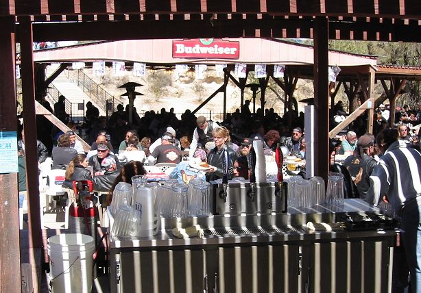 Riders at the bar
