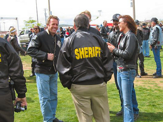 Scott With Sheriff Joe