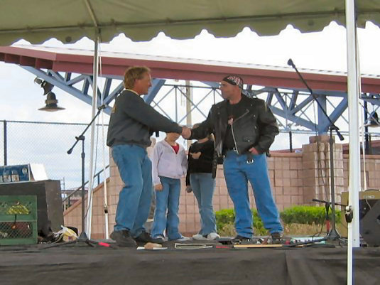 Barry With Dave Whitten