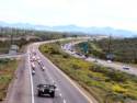 Bikes on I-17 From Pioneer Rd. Overpass