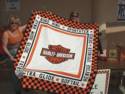 The Harley Blanket Being Raffled