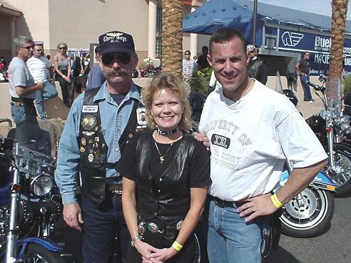 Organizer Gary D'Agostino (Right)--Great Job, Great Ride