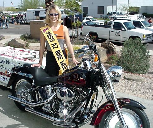 Miss Arizona Bike Week 2000